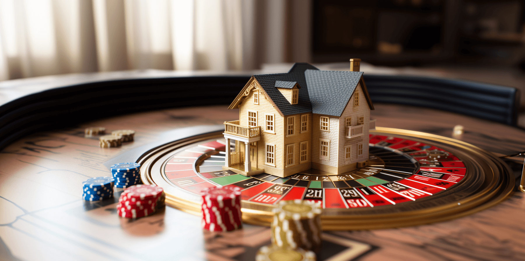 Home is the bet on market roulette