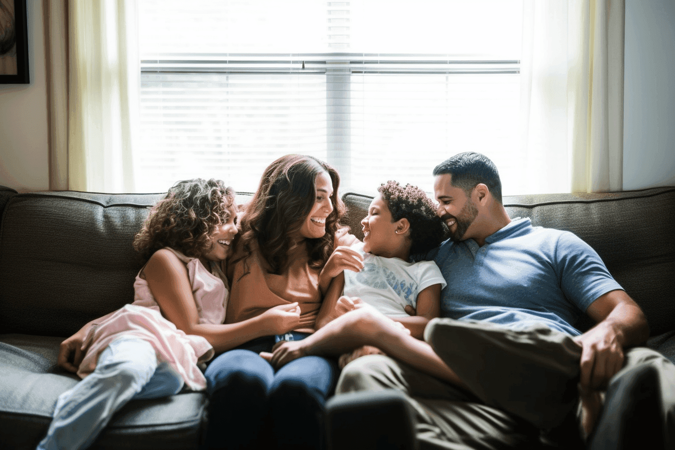 Family with no market fear